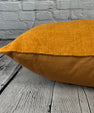 16 x 24 Hemp Pillow Turkish Cushion Natural Orange Pillow Cushion Cover #6270