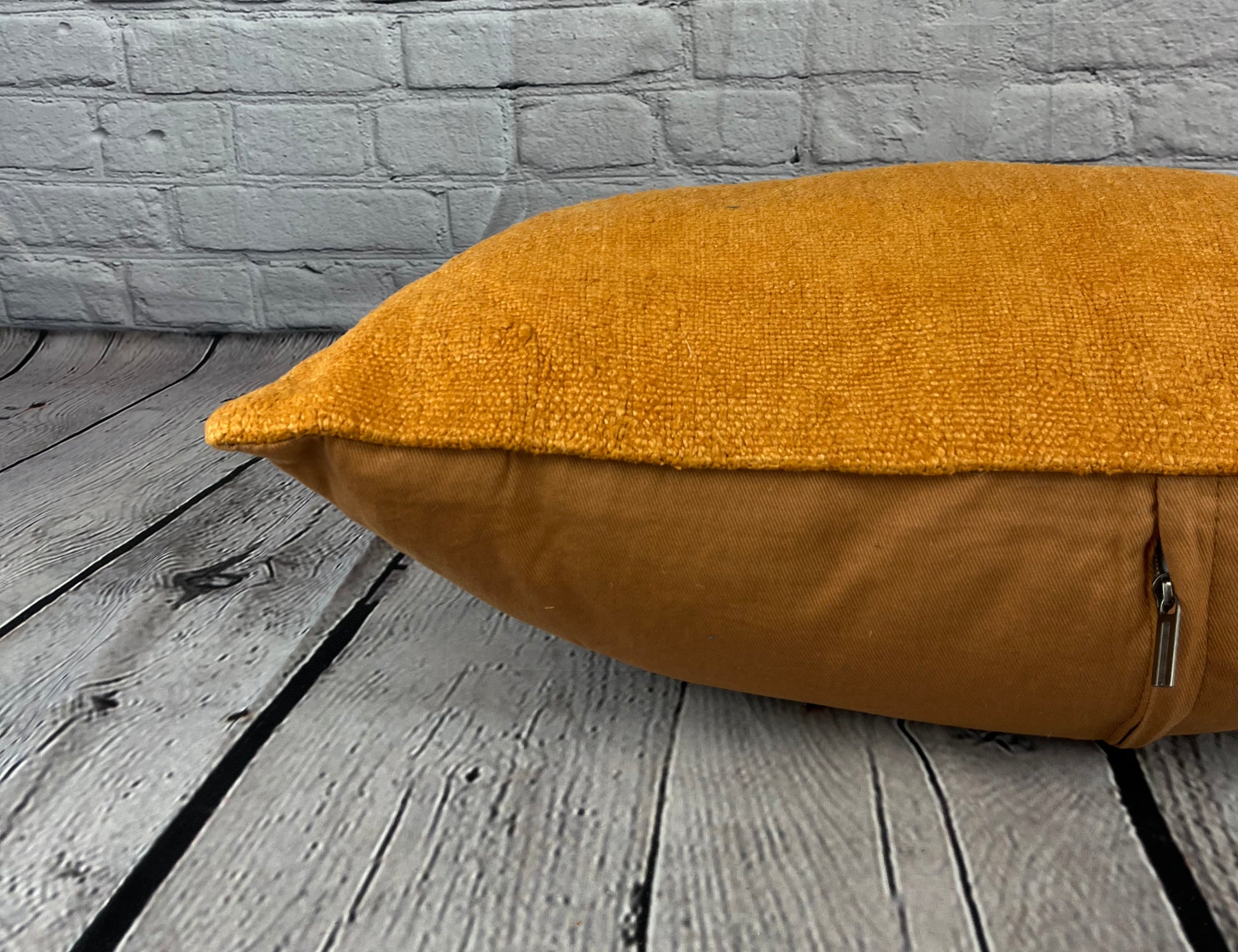 16 x 24 Hemp Pillow Turkish Cushion Natural Orange Pillow Cushion Cover #6270