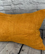 16 x 24 Hemp Pillow Turkish Cushion Natural Orange Pillow Cushion Cover #6276