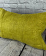 16 x 24 Hemp Pillow Turkish Cushion Natural Green Pillow Cushion Cover #6384