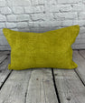 16 x 24 Hemp Pillow Turkish Cushion Natural Green Pillow Cushion Cover #6376