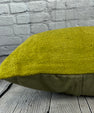 16 x 24 Hemp Pillow Turkish Cushion Natural Green Pillow Cushion Cover #6376