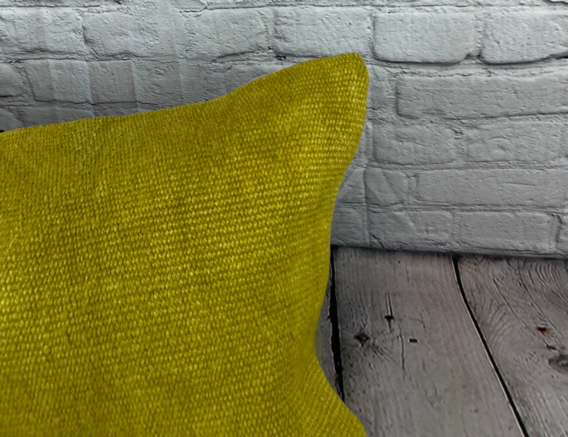 16 x 24 Hemp Pillow Turkish Cushion Natural Green Pillow Cushion Cover #6372