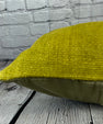 16 x 24 Hemp Pillow Turkish Cushion Natural Green Pillow Cushion Cover #6372