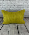 16 x 24 Hemp Pillow Turkish Cushion Natural Green Pillow Cushion Cover #6367
