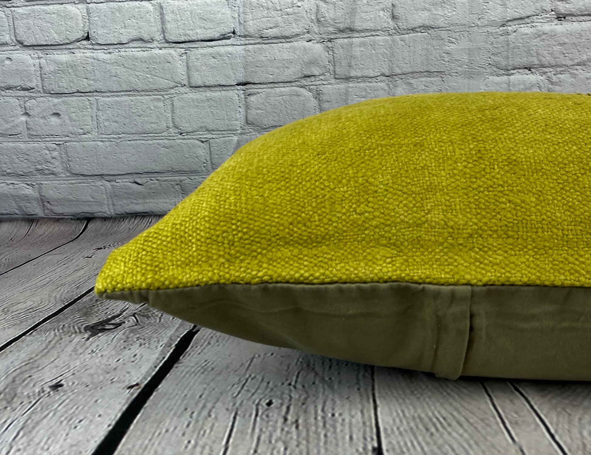 16 x 24 Hemp Pillow Turkish Cushion Natural Green Pillow Cushion Cover #6380