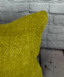 16 x 24 Hemp Pillow Turkish Cushion Natural Green Pillow Cushion Cover #6381
