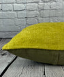 16 x 24 Hemp Pillow Turkish Cushion Natural Green Pillow Cushion Cover #6382