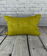 16 x 24 Hemp Pillow Turkish Cushion Natural Green Pillow Cushion Cover #6385