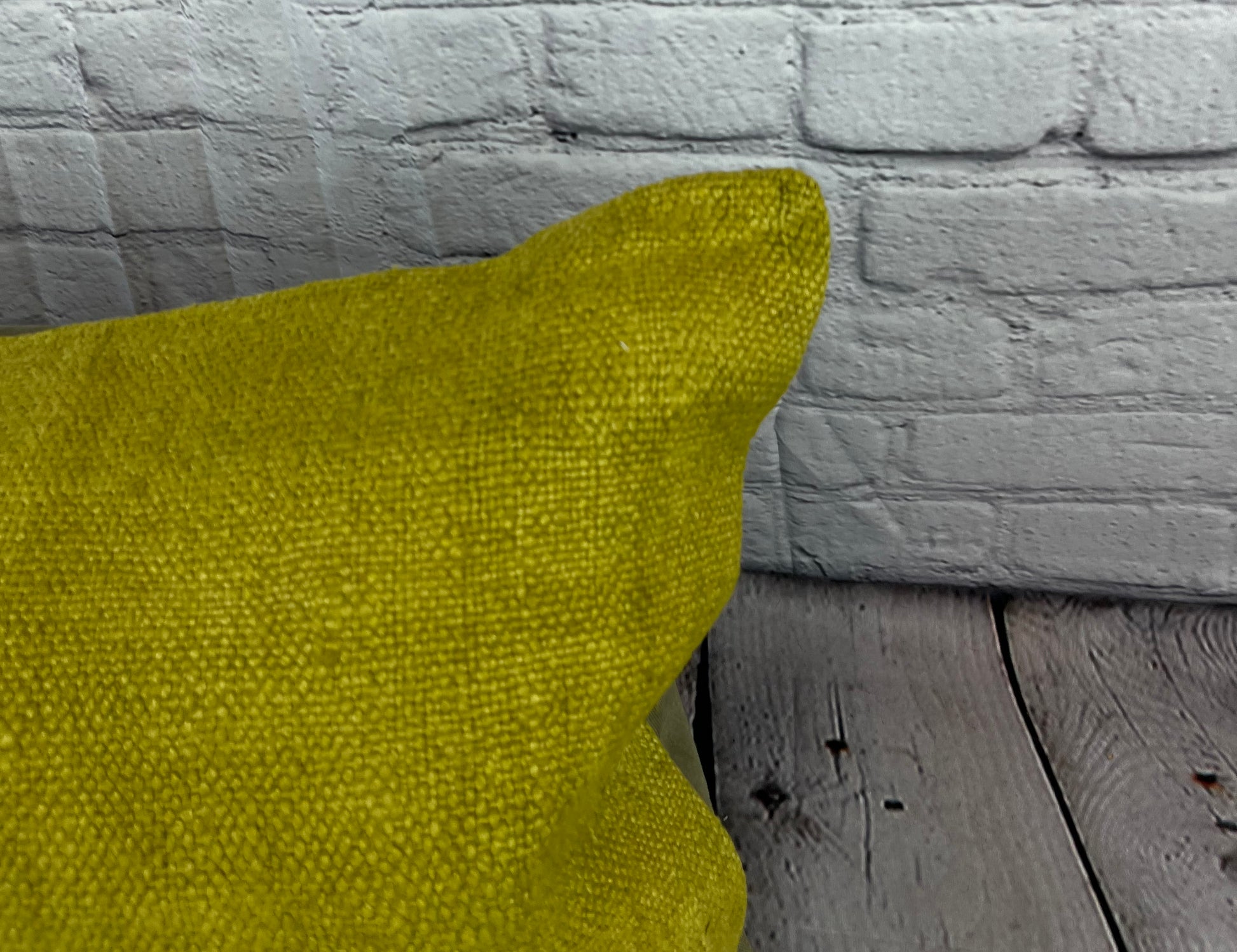 16 x 24 Hemp Pillow Turkish Cushion Natural Green Pillow Cushion Cover #6385