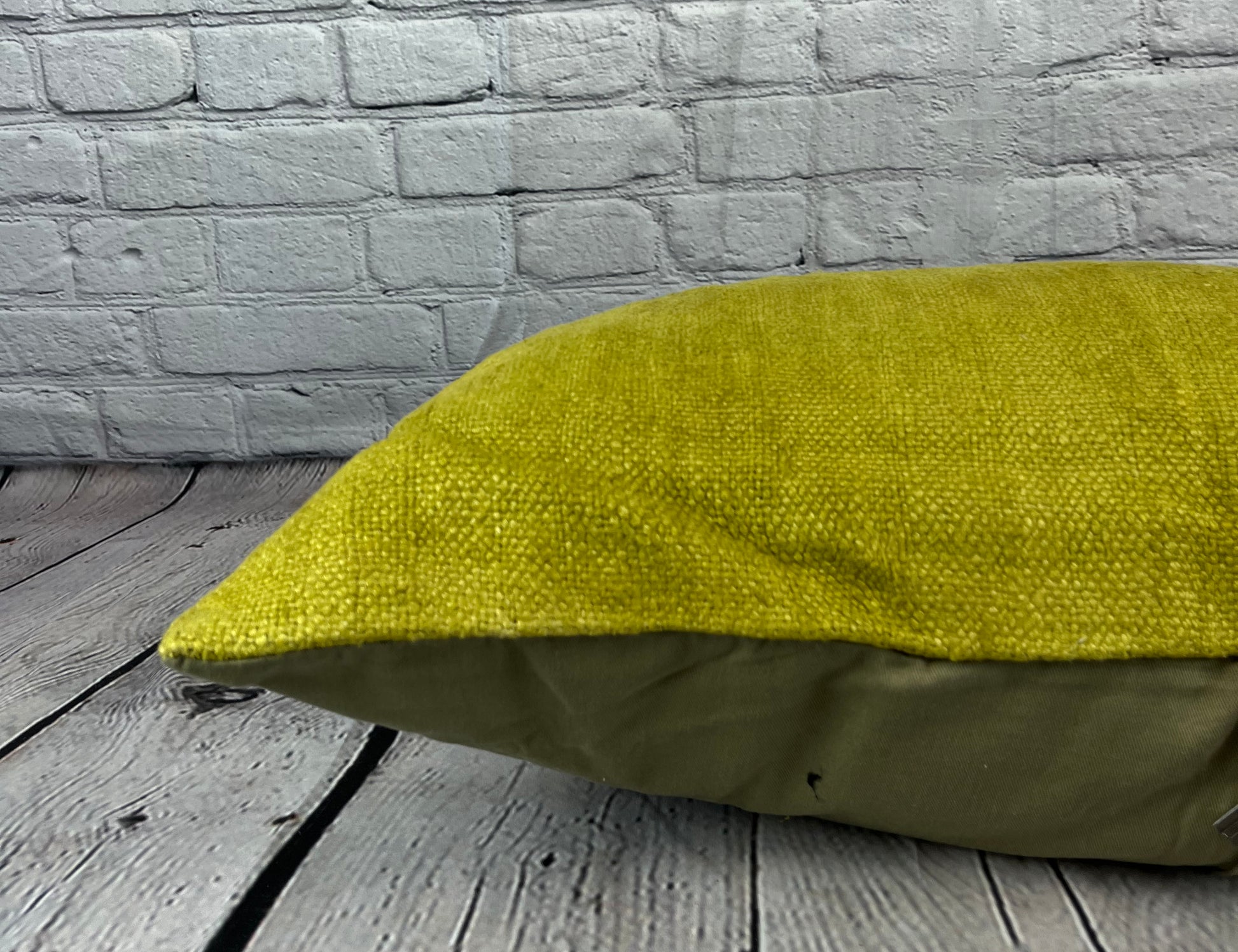 16 x 24 Hemp Pillow Turkish Cushion Natural Green Pillow Cushion Cover #6385