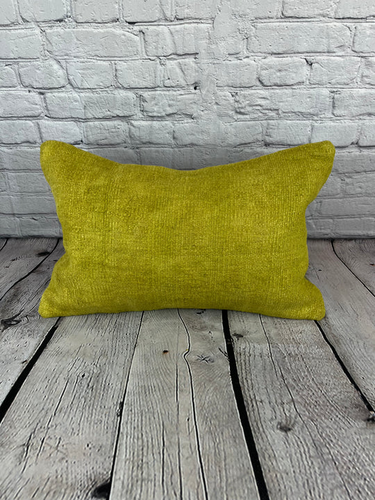 16 x 24 Hemp Pillow Turkish Cushion Natural Green Pillow Cushion Cover #6386