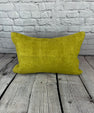 16 x 24 Hemp Pillow Turkish Cushion Natural Green Pillow Cushion Cover #6388