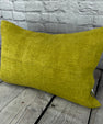 16 x 24 Hemp Pillow Turkish Cushion Natural Green Pillow Cushion Cover #6388