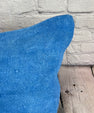 16 x 24 Hemp Pillow Turkish Cushion Natural Blue Pillow Cushion Cover #6249