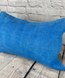 16 x 24 Hemp Pillow Turkish Cushion Natural Blue Pillow Cushion Cover #6248