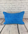 16 x 24 Hemp Pillow Turkish Cushion Natural Blue Pillow Cushion Cover #6250