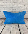16 x 24 Hemp Pillow Turkish Cushion Natural Blue Pillow Cushion Cover #6256