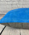 16 x 24 Hemp Pillow Turkish Cushion Natural Blue Pillow Cushion Cover #6256