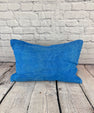 16 x 24 Hemp Pillow Turkish Cushion Natural Blue Pillow Cushion Cover #6242