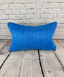16 x 24 Hemp Pillow Turkish Cushion Natural Blue Pillow Cushion Cover #6241