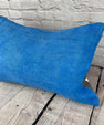 16 x 24 Hemp Pillow Turkish Cushion Natural Blue Pillow Cushion Cover #6247