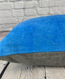 16 x 24 Hemp Pillow Turkish Cushion Natural Blue Pillow Cushion Cover #6247