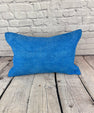 16 x 24 Hemp Pillow Turkish Cushion Natural Blue Pillow Cushion Cover #6251