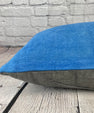 16 x 24 Hemp Pillow Turkish Cushion Natural Blue Pillow Cushion Cover #6251
