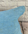 16 x 24 Hemp Pillow Turkish Cushion Natural Blue Pillow Cushion Cover #6227