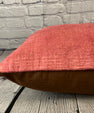 16 x 24 Hemp Pillow Turkish Cushion Natural Red Pillow Cushion Cover #6019