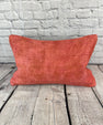 16 x 24 Hemp Pillow Turkish Cushion Natural Red Pillow Cushion Cover #6013