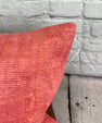 16 x 24 Hemp Pillow Turkish Cushion Natural Red Pillow Cushion Cover #6003