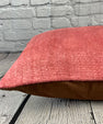 16 x 24 Hemp Pillow Turkish Cushion Natural Red Pillow Cushion Cover #6003