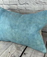 16 x 24 Hemp Pillow Turkish Cushion Natural Blue Pillow Cushion Cover #6220