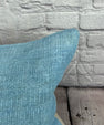 16 x 24 Hemp Pillow Turkish Cushion Natural Blue Pillow Cushion Cover #6215