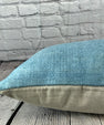 16 x 24 Hemp Pillow Turkish Cushion Natural Blue Pillow Cushion Cover #6212