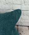16 x 24 Hemp Pillow Turkish Cushion Natural Grayish Blue Pillow Cushion Cover #6391