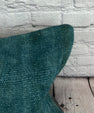 16 x 24 Hemp Pillow Turkish Cushion Natural Grayish Blue Pillow Cushion Cover #6395