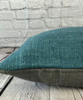 16 x 24 Hemp Pillow Turkish Cushion Natural Grayish Blue Pillow Cushion Cover #6403