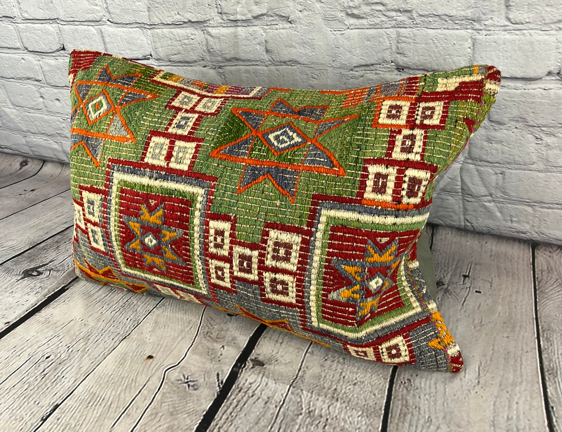 16 x 24 Kilim Pillow Turkish Ottoman Opulence Pillow Cushion Cover #6839