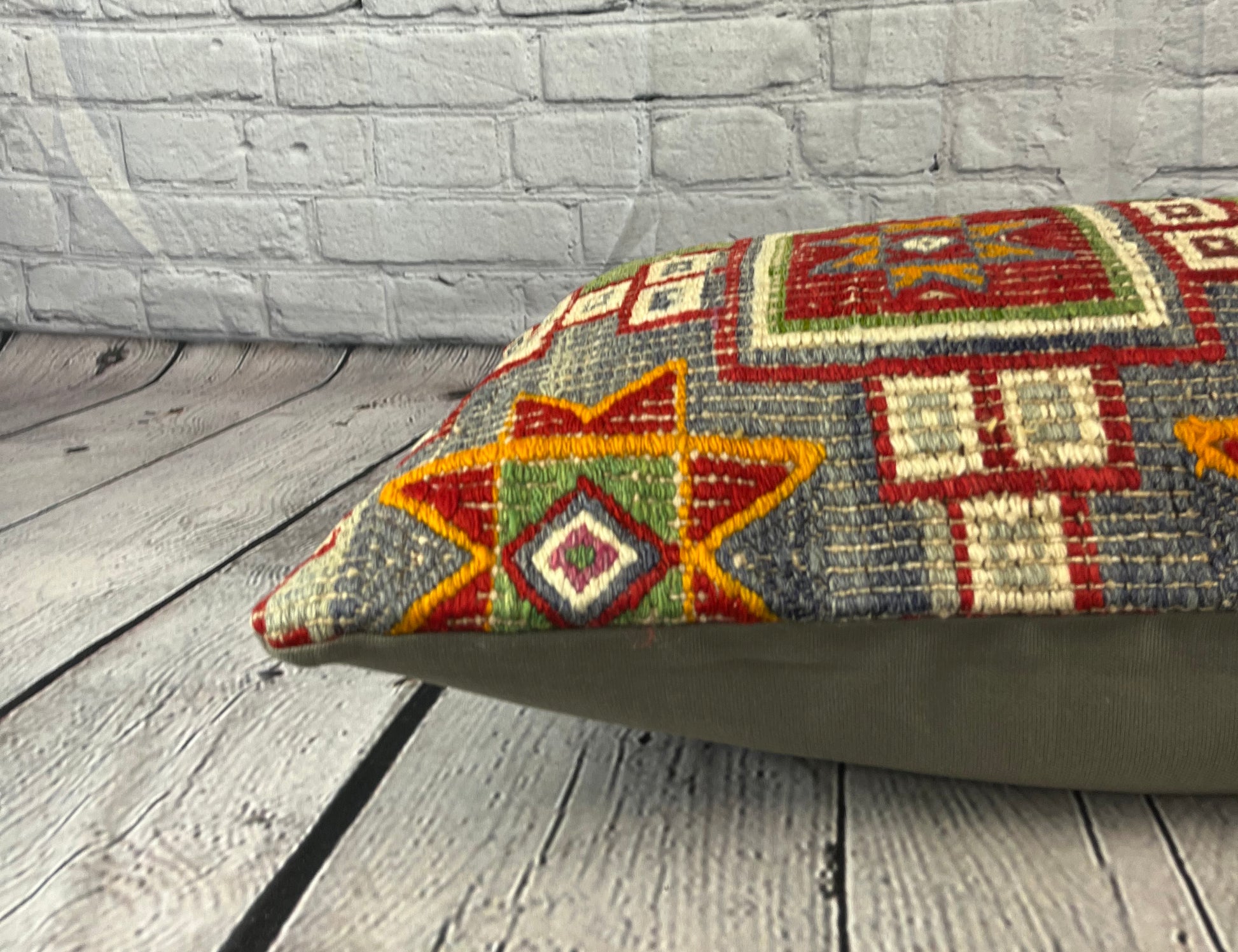 16 x 24 Kilim Pillow Turkish Ottoman Opulence Pillow Cushion Cover #6839