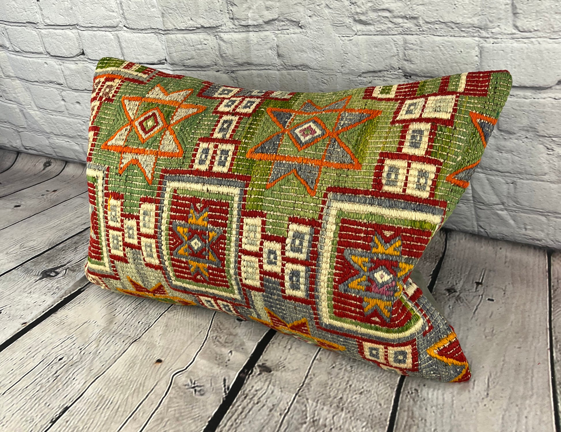 16 x 24 Kilim Pillow Topkapi Comfort Turkish Pillow Cushion Cover #6838