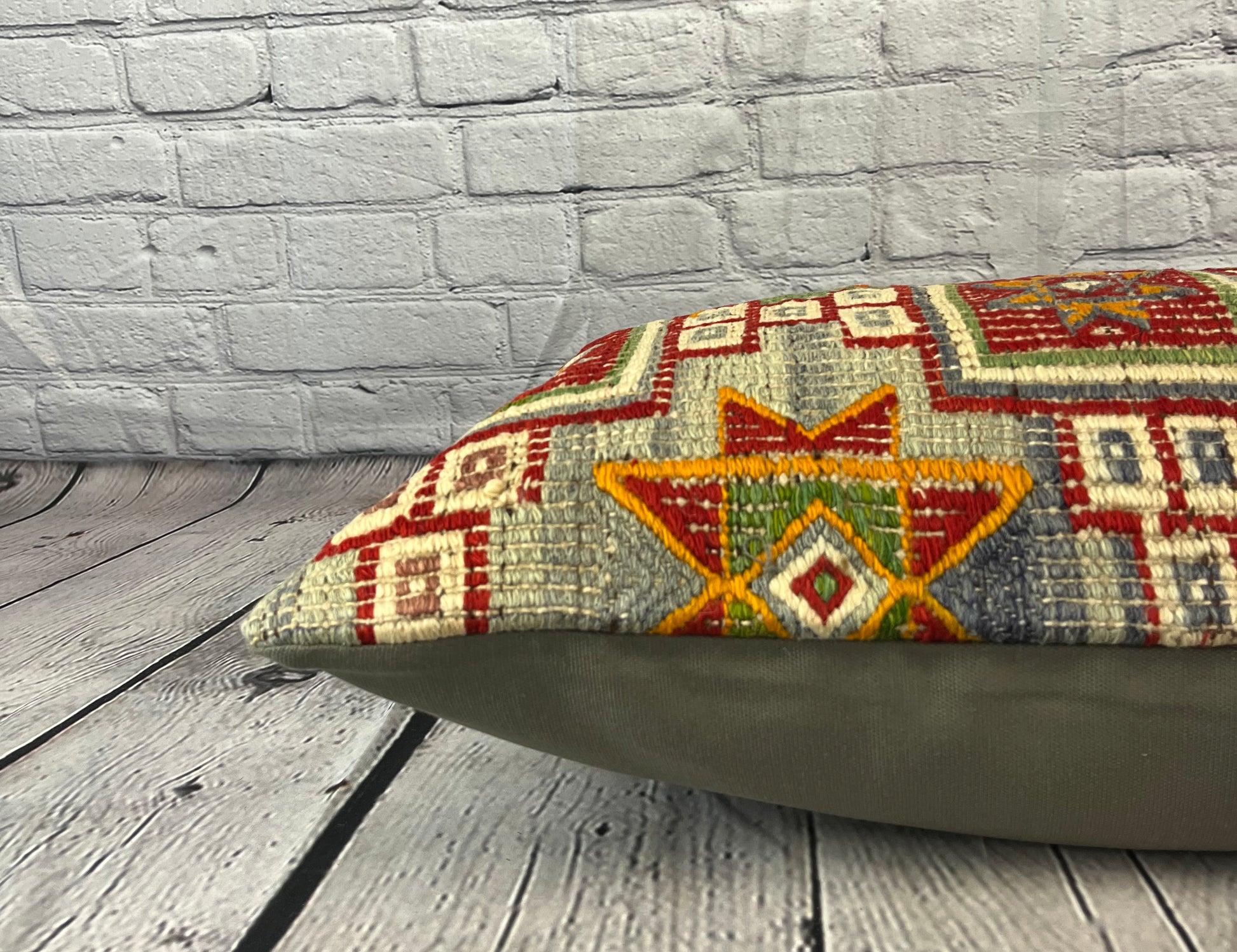 16 x 24 Kilim Pillow Topkapi Comfort Turkish Pillow Cushion Cover #6838