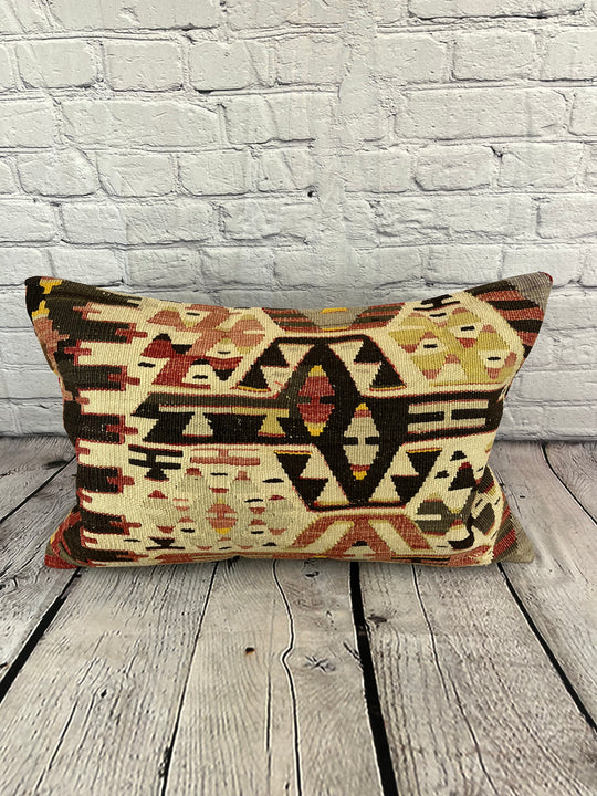 16 x 24 Kilim Pillow Turkish Sapphire Dreamscape Pillow Cushion Cover #7740