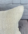16 x 24 Hemp Pillow Turkish Cushion Natural White Pillow Cushion Cover #7742