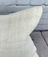 16 x 24 Hemp Pillow Turkish Cushion Natural White Pillow Cushion Cover #7741