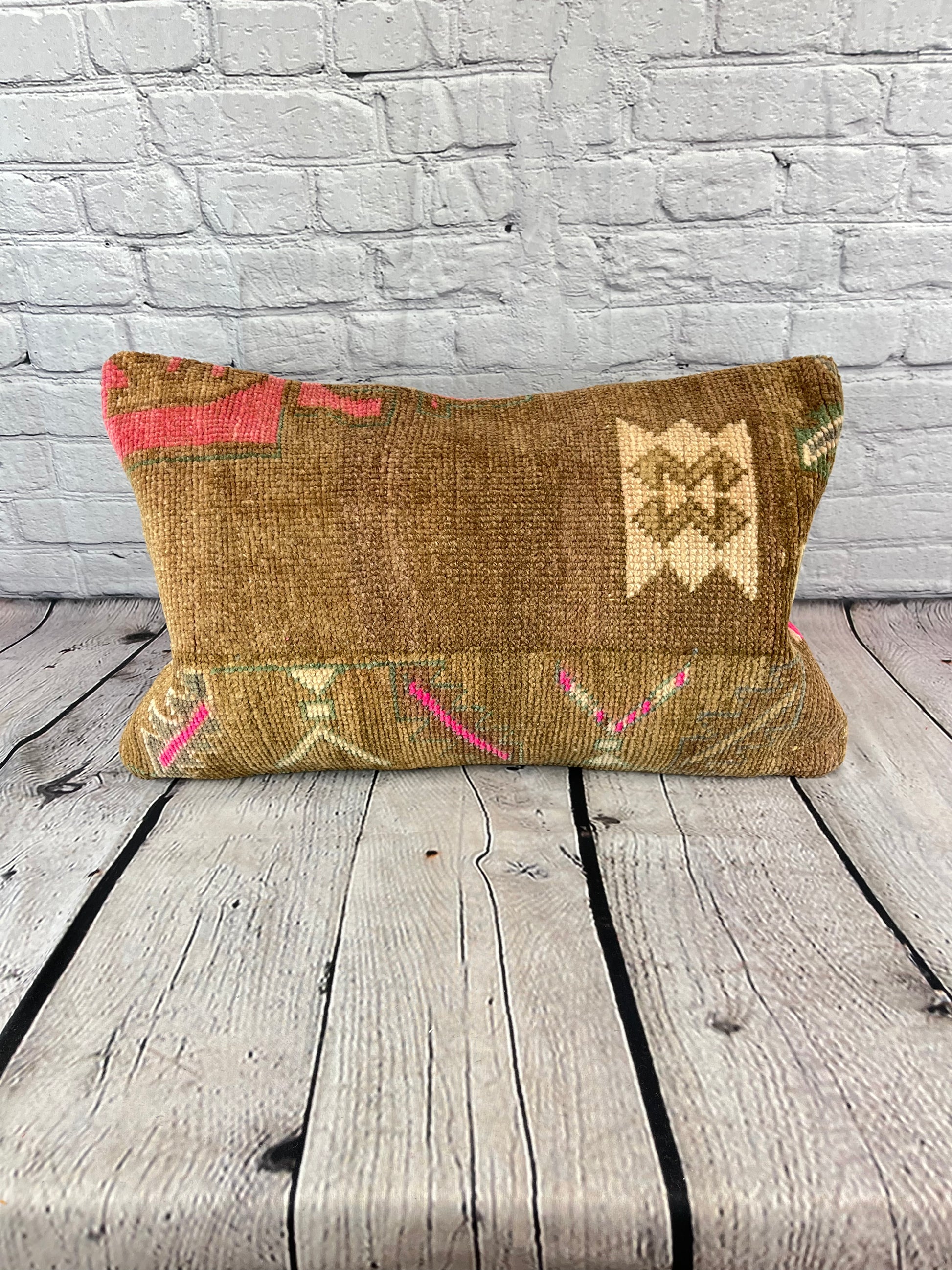 16 x 24 Rug Pillow Istanbul Twilight Turkish Pillow Cushion Cover #7701