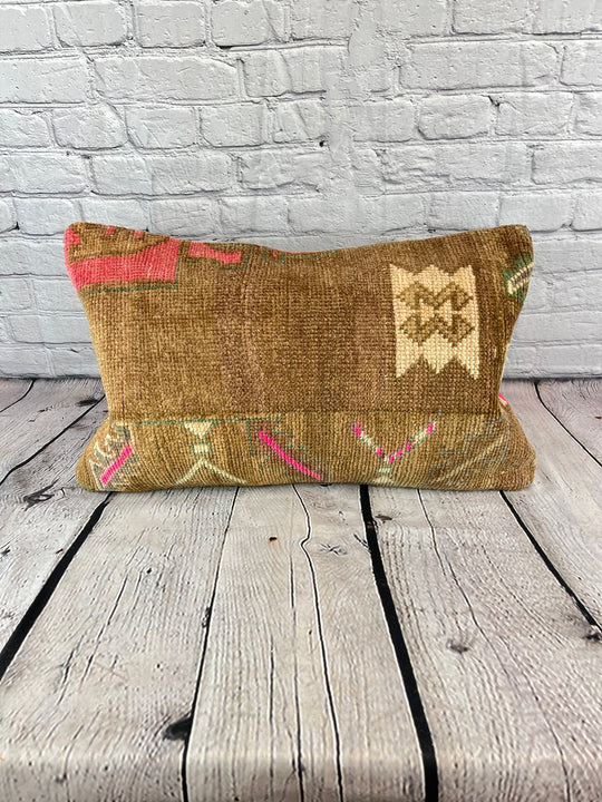 16 x 24 Rug Pillow Istanbul Twilight Turkish Pillow Cushion Cover #7701