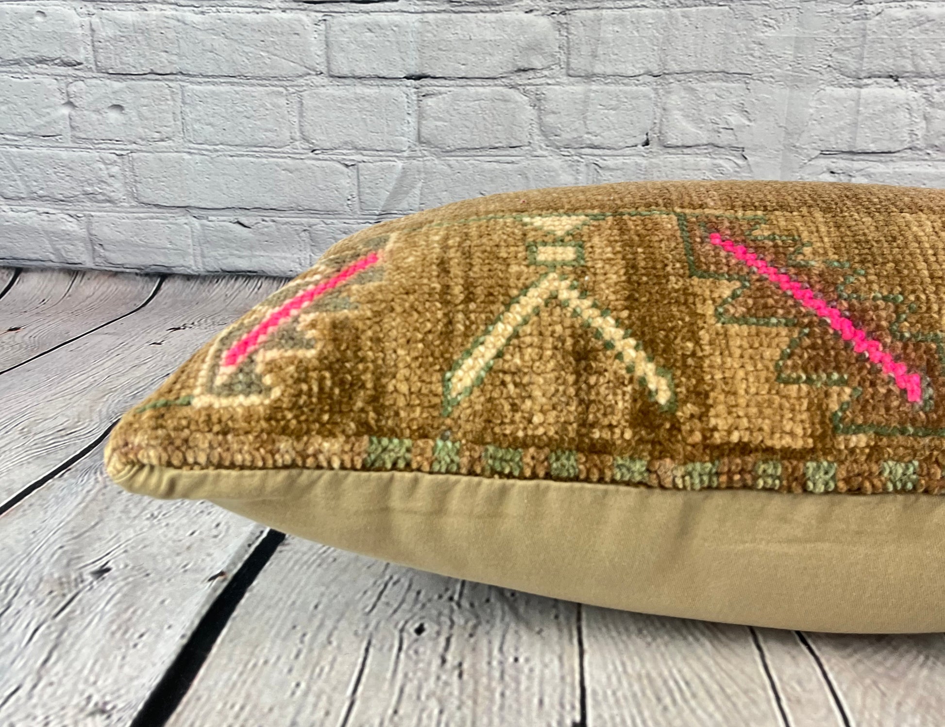 16 x 24 Rug Pillow Istanbul Twilight Turkish Pillow Cushion Cover #7701